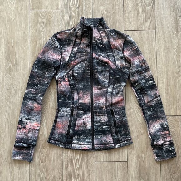 lululemon | Define Jacket in Azurite Poppy Coral Multi - Picture 3 of 12